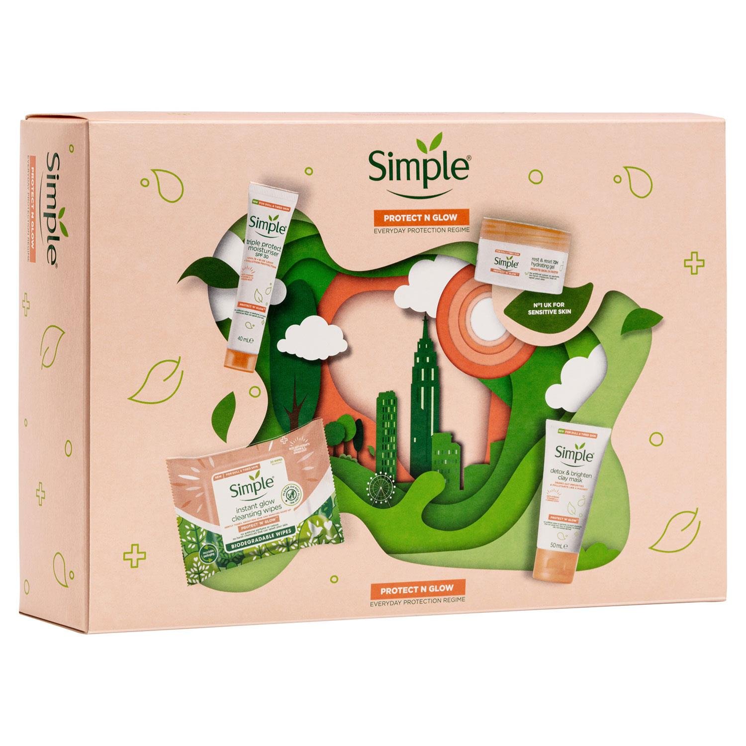 Simple Protection N Glow Skin Care Gift Set Feelunique