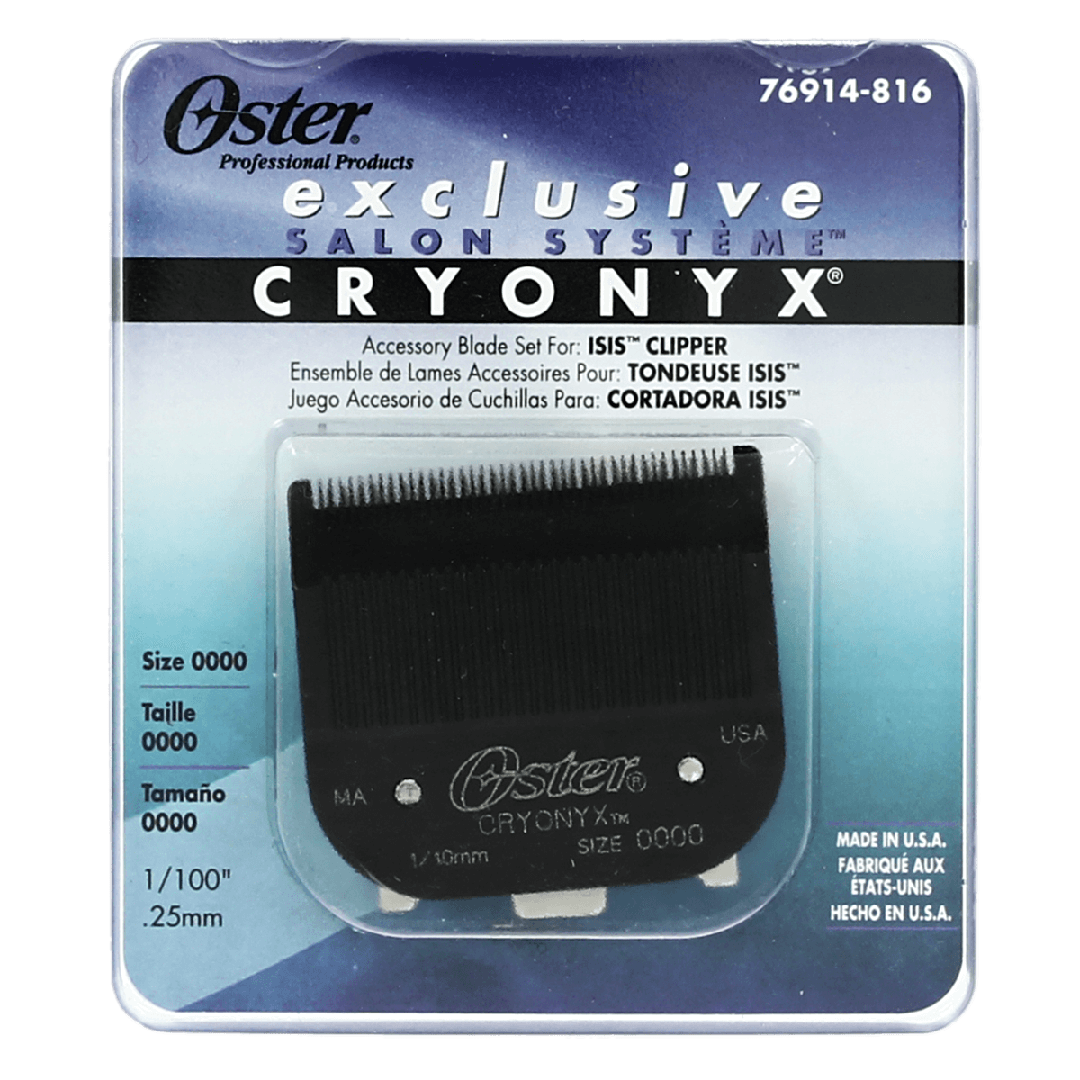 Oster Cryonyx 76914816 Blade for Isis Clipper Feelunique