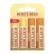 Burt's Bees® 100% Natural Moisturising Lip Balm Beeswax and Honey 4 Pack