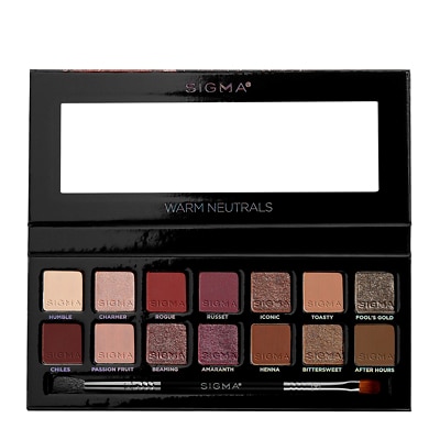 Sigma Beauty Warm Neutrals Eyeshadow Palette 19g
