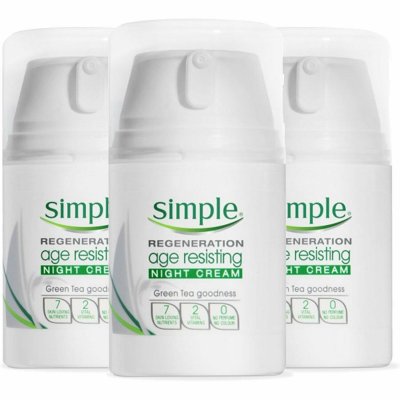 simple regeneration age resisting night cream