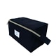 The Flat Lay Co. Open Flat Makeup Box Bag Classic Black
