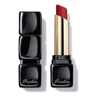 GUERLAIN KissKiss Tender Matte 16hr Comfort Lightweight Luminous Matte Lipstick 2.8g