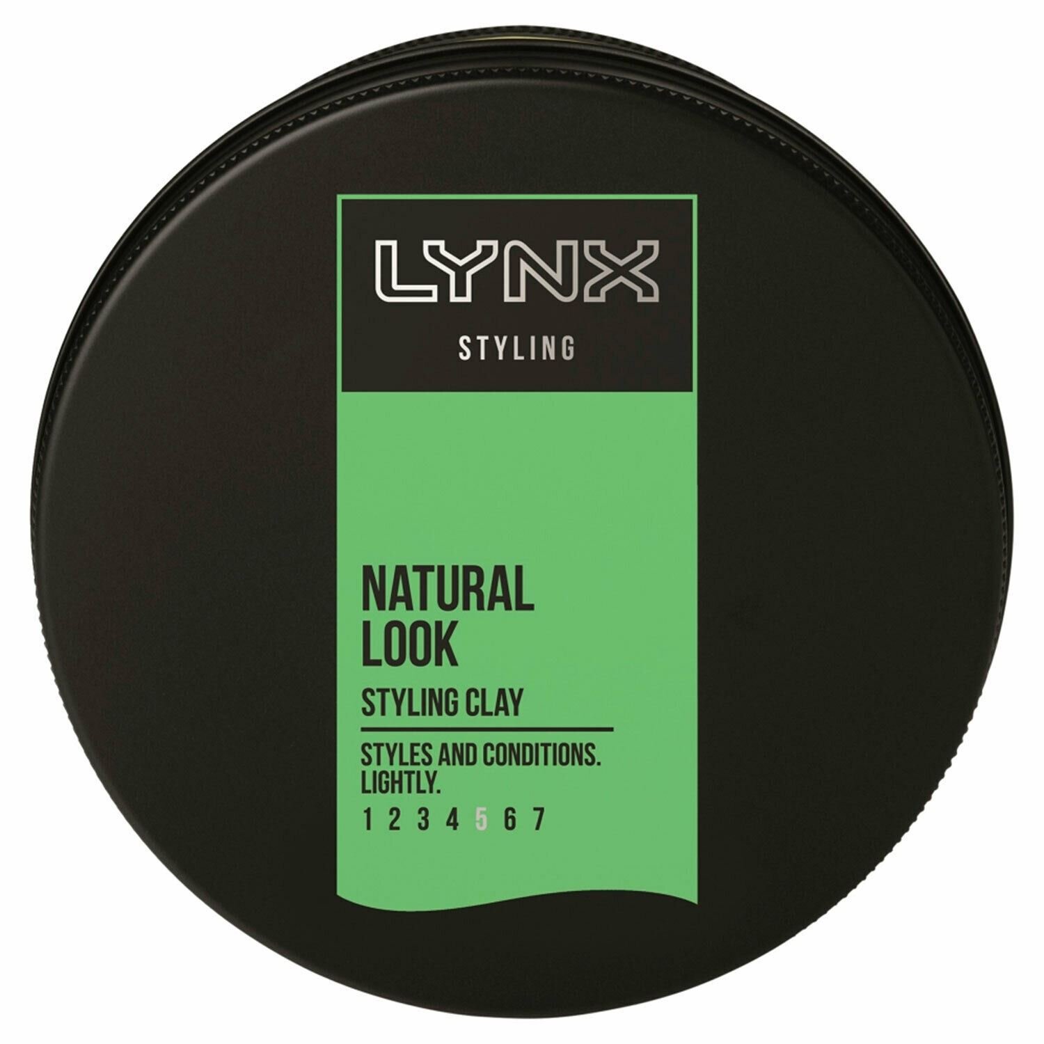 Lynx Hair Styling Natural Look Styling Clay 3 x 75ml Feelunique