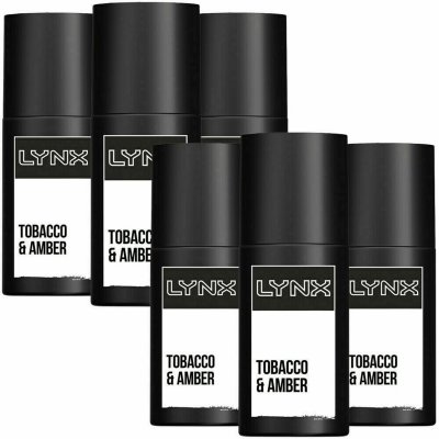 Derde volwassen worm Lynx Tobacco & Amber Daily Fragrance Precision Pump Spray Urban 6 x 100ml |  FEELUNIQUE