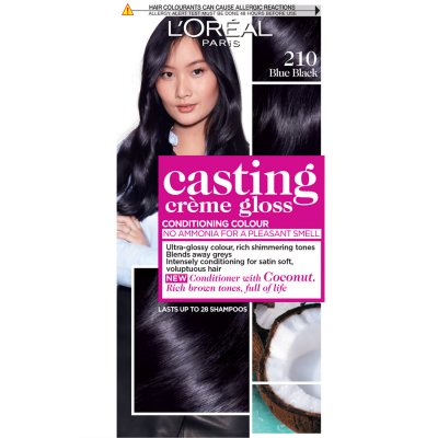 L'Oréal Paris Casting Creme Gloss 210 Blue Black Hair Dye - 1 Kit |  FEELUNIQUE
