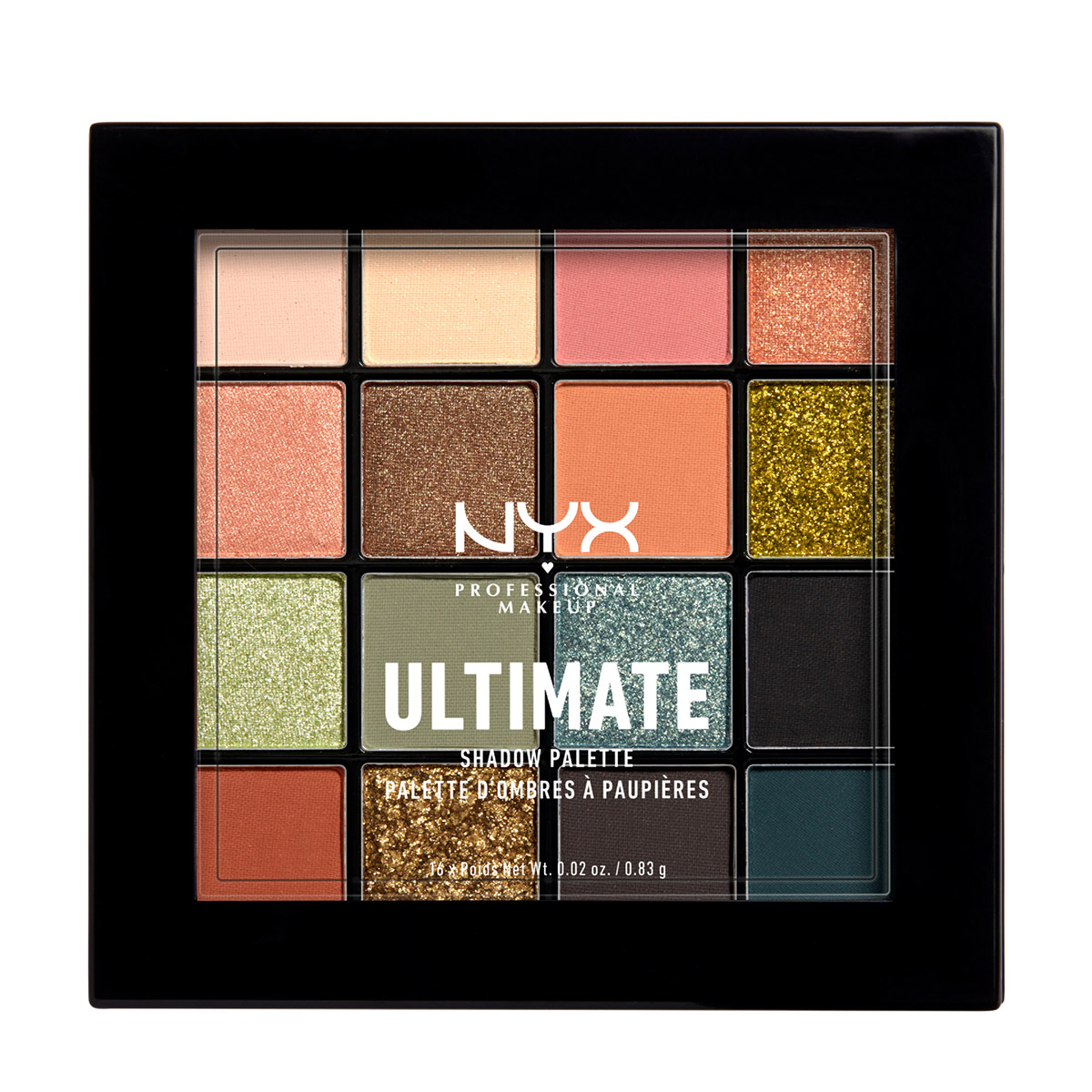NYX Professional Makeup Ultimate Shadow Palette Utopia 95.12g
