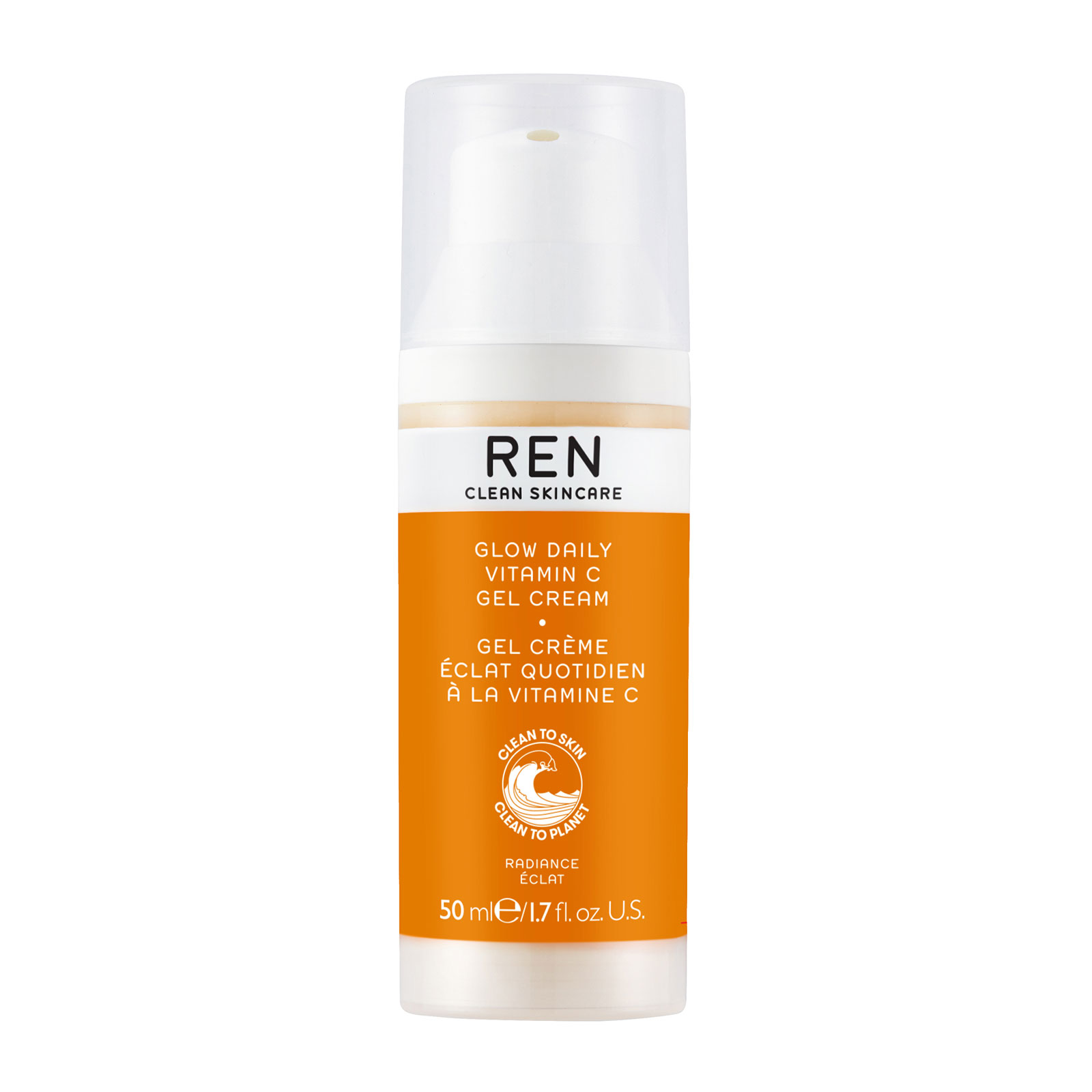 Ren Clean Skincare Radiance Glow Daily Vitamin C Gel Cream 50ml