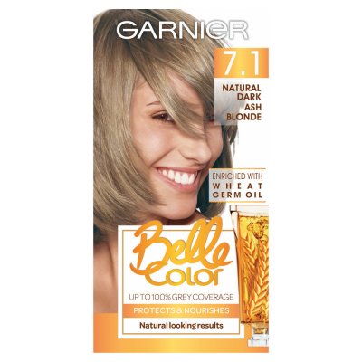 Garnier Belle Colour  Natural Dark Ash Blonde Hair Dye - 1 Kit |  FEELUNIQUE