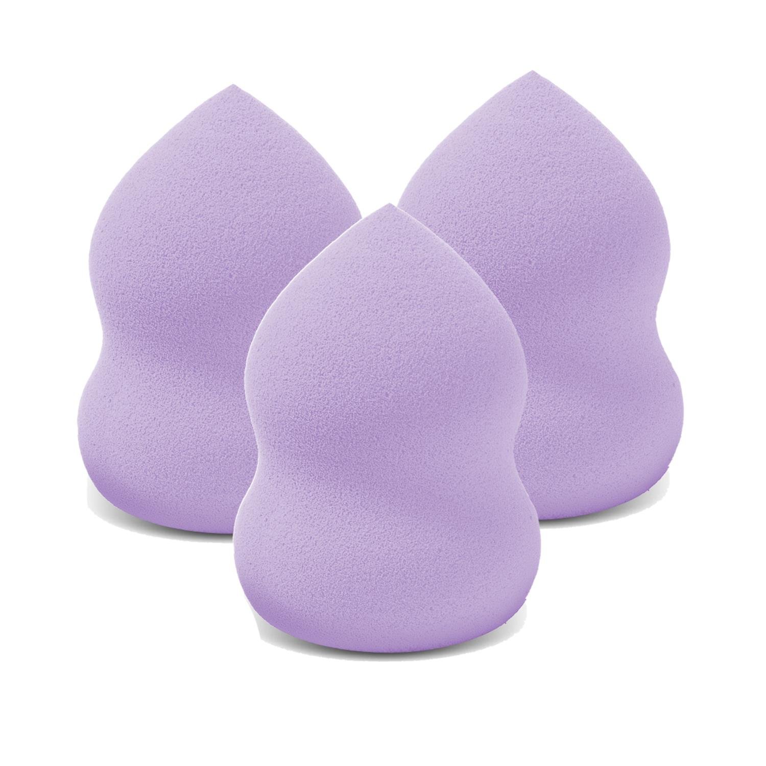Envie Pretty Make-up Blending Sponge Purple x 3