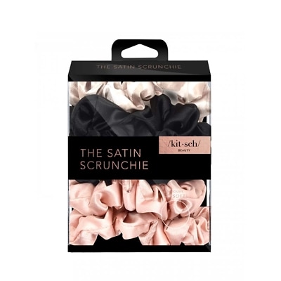 Kitsch Satin Sleep Scrunchies - Assorted x 5