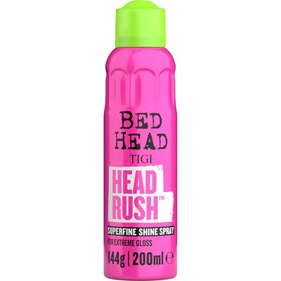 Bed Head by TIGI Headrush Shine Hair Spray for Smooth Shiny Hair 200ml |  FEELUNIQUE
