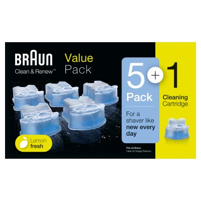 braun replacement cartridges for electric shaver