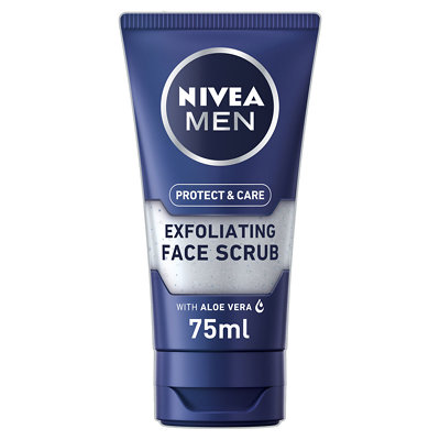 Nivea Men Protect And Face Wash Scrub 75ml | FEELUNIQUE