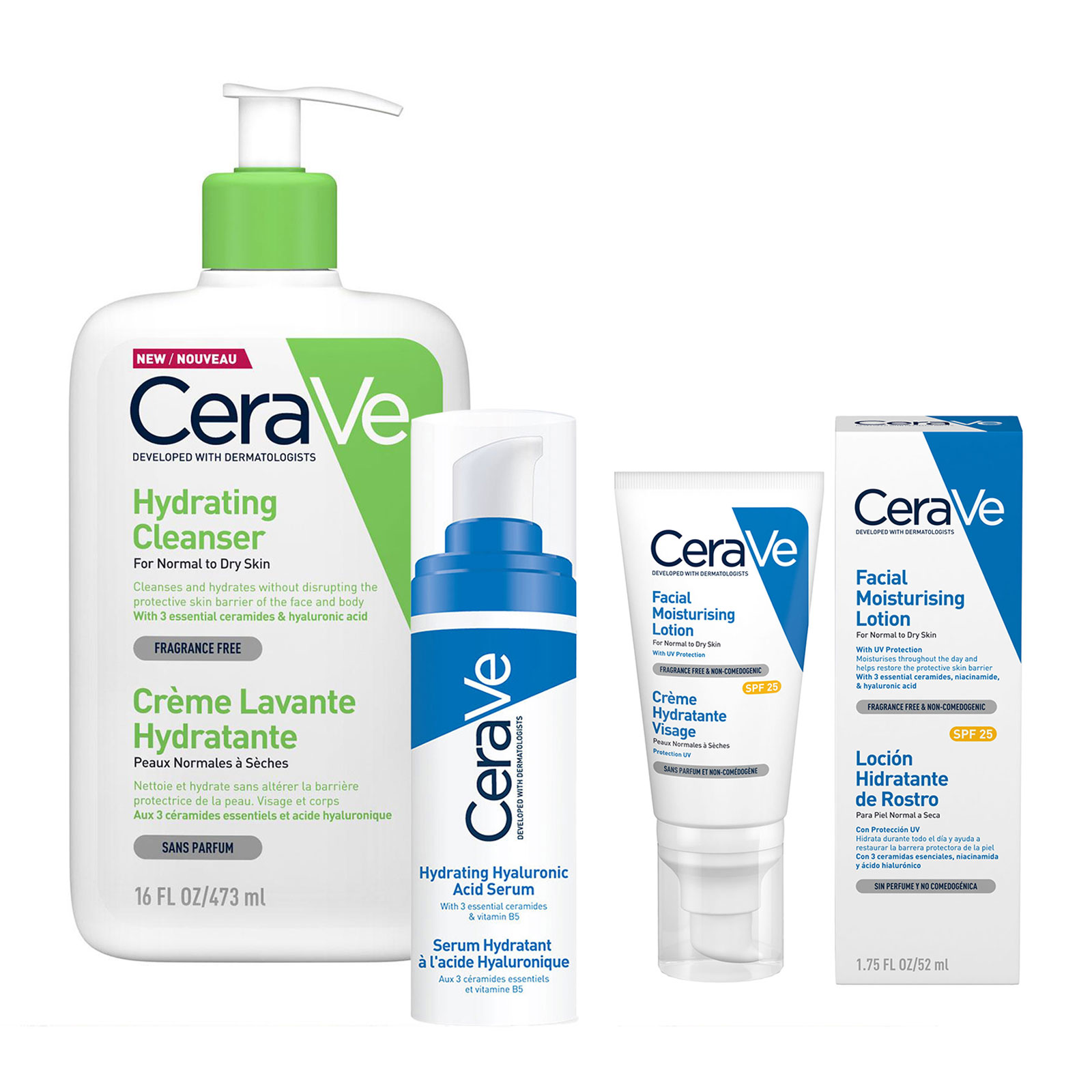 CeraVe Facial Hydrating Trio