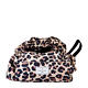 The Flat Lay Co. XXL Drawstring Makeup Bag in Leopard Print