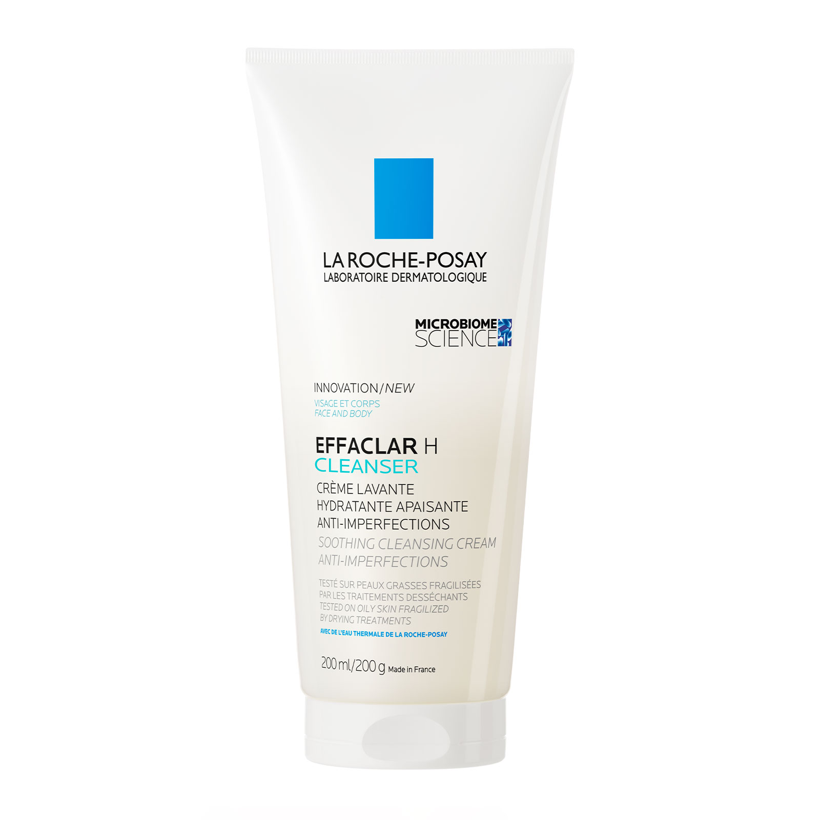La Roche-Posay Effaclar H+ Cleansing Cream for Oily Blemish Prone Skin 200ml 