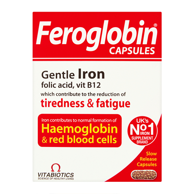 Vitabiotics Feroglobin B12 30 Capsules Feelunique