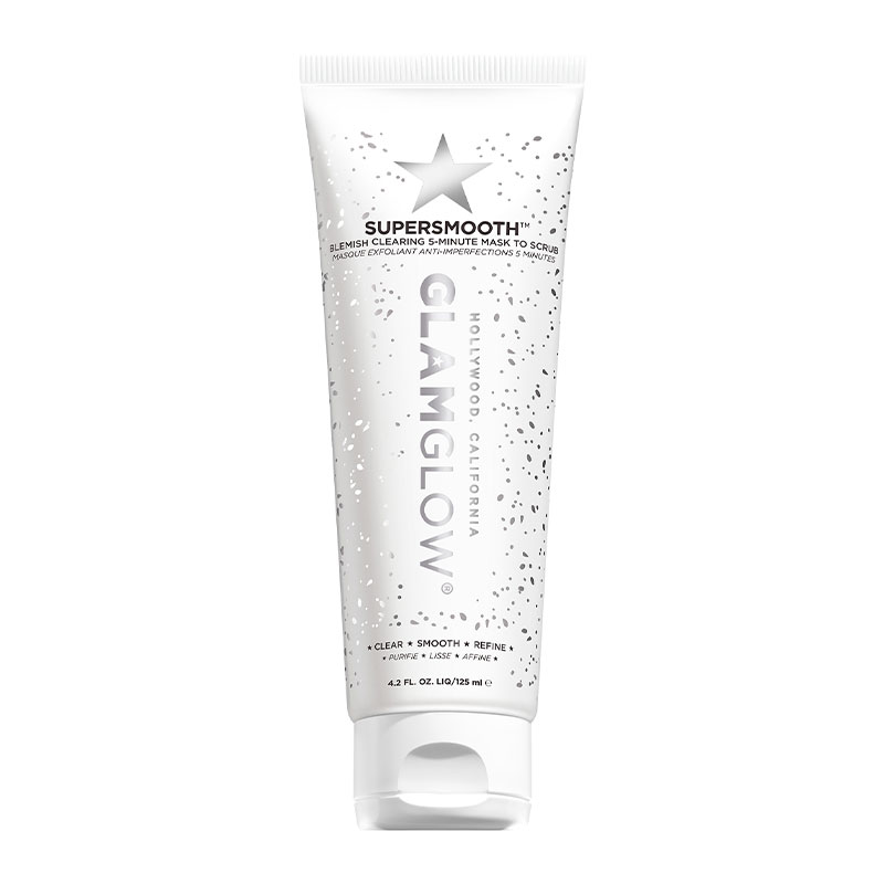 GLAMGLOW SUPERSMOOTH Blemish Clearing 5-Minute Mask to Scrub 125ml