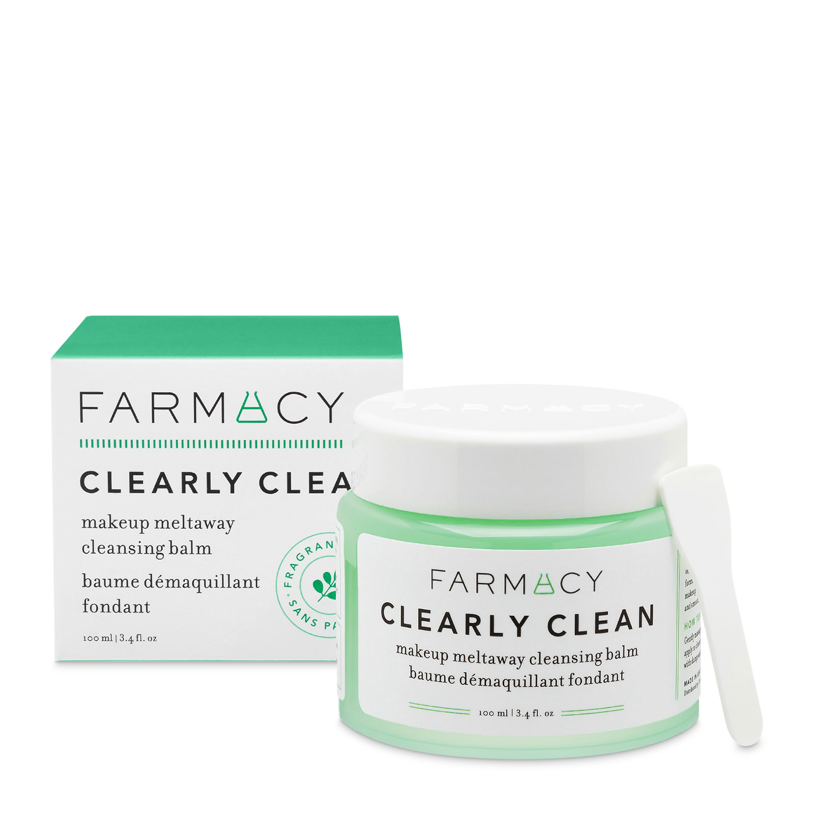 Farmacy Beauty Clearly Clean Makeup Meltaway Cleansing Balm 100ml