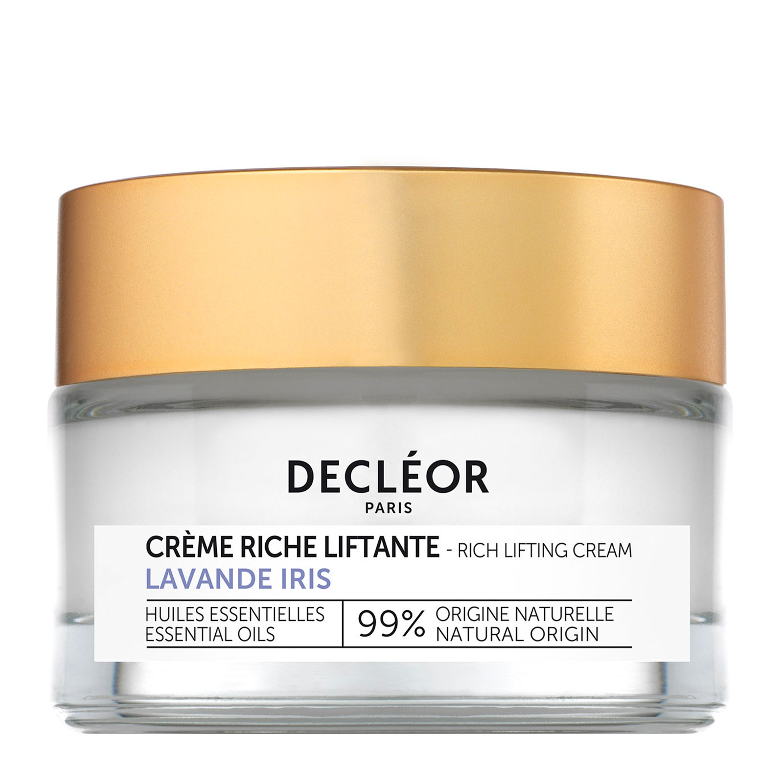 DECL�OR Lavender Iris Rich Lifting Cream for Lines and Wrinkles 50ml