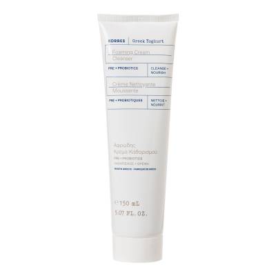 Korres Greek Yoghurt Foaming Cream Cleanser Pre + Probiotics 150ml