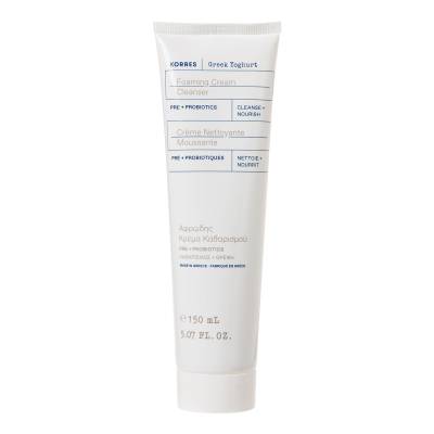 Korres Greek Yoghurt Foaming Cream Cleanser Pre + Probiotics 150ml
