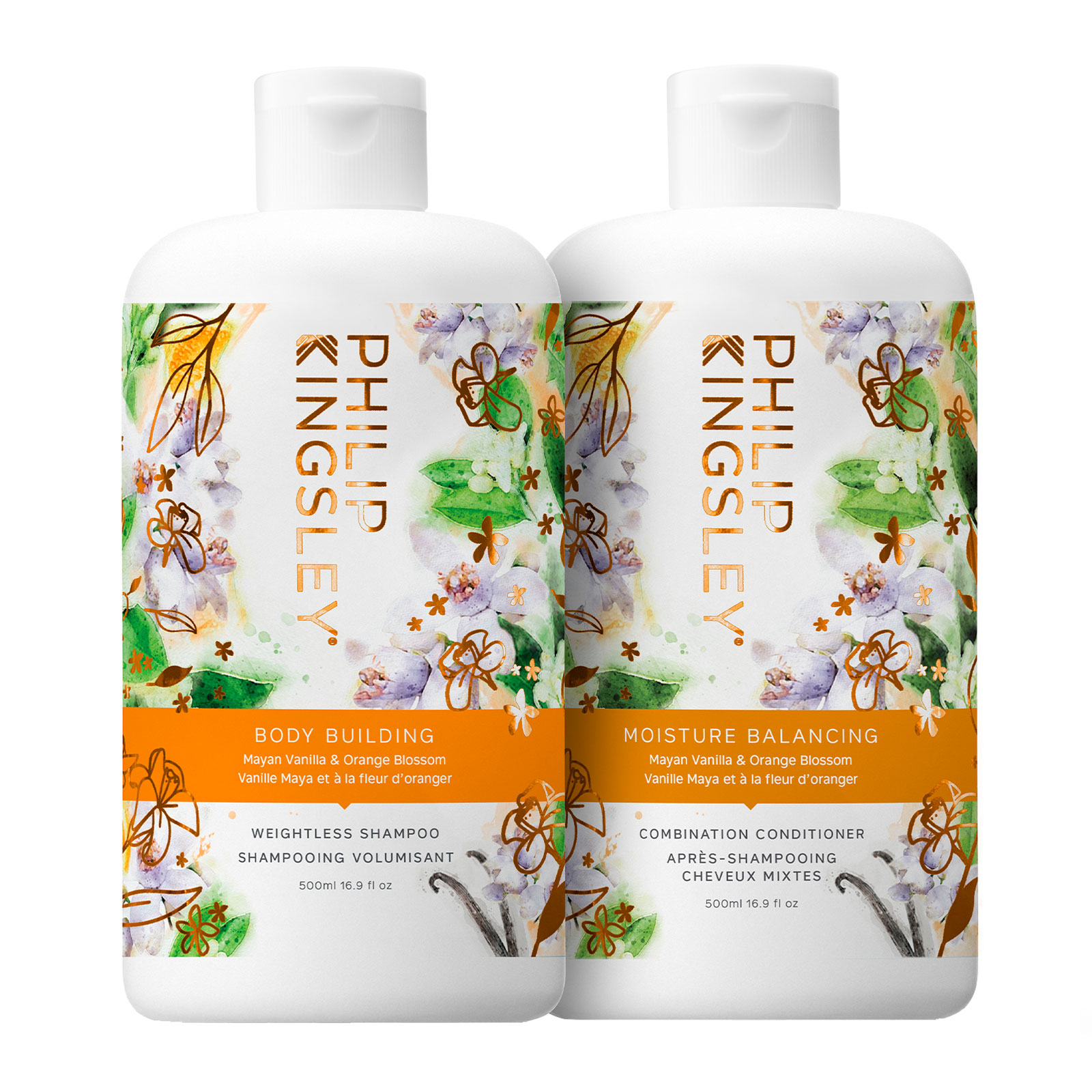 Philip Kingsley Mayan Vanilla & Orange Blossom Shampoo & Conditioner Duo 
