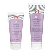 First Aid Beauty KP Body Scrub & Body Lotion Duo