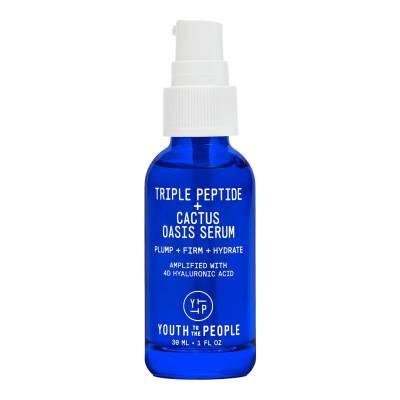 YOUTH TO THE PEOPLE Triple Peptide + Cactus Oasis Serum - Hydrating face and neck serum 30  ml