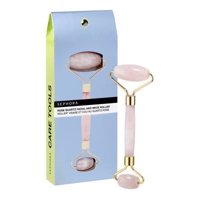 SEPHORA COLLECTION Quartz facial roller - Face and neck Rose quartz facial roller (1 pc)