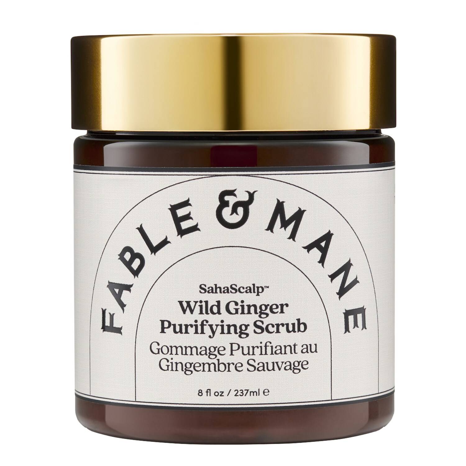 FABLE & MANE SahaScalp� Wild Ginger Purifying Scrub 237ml