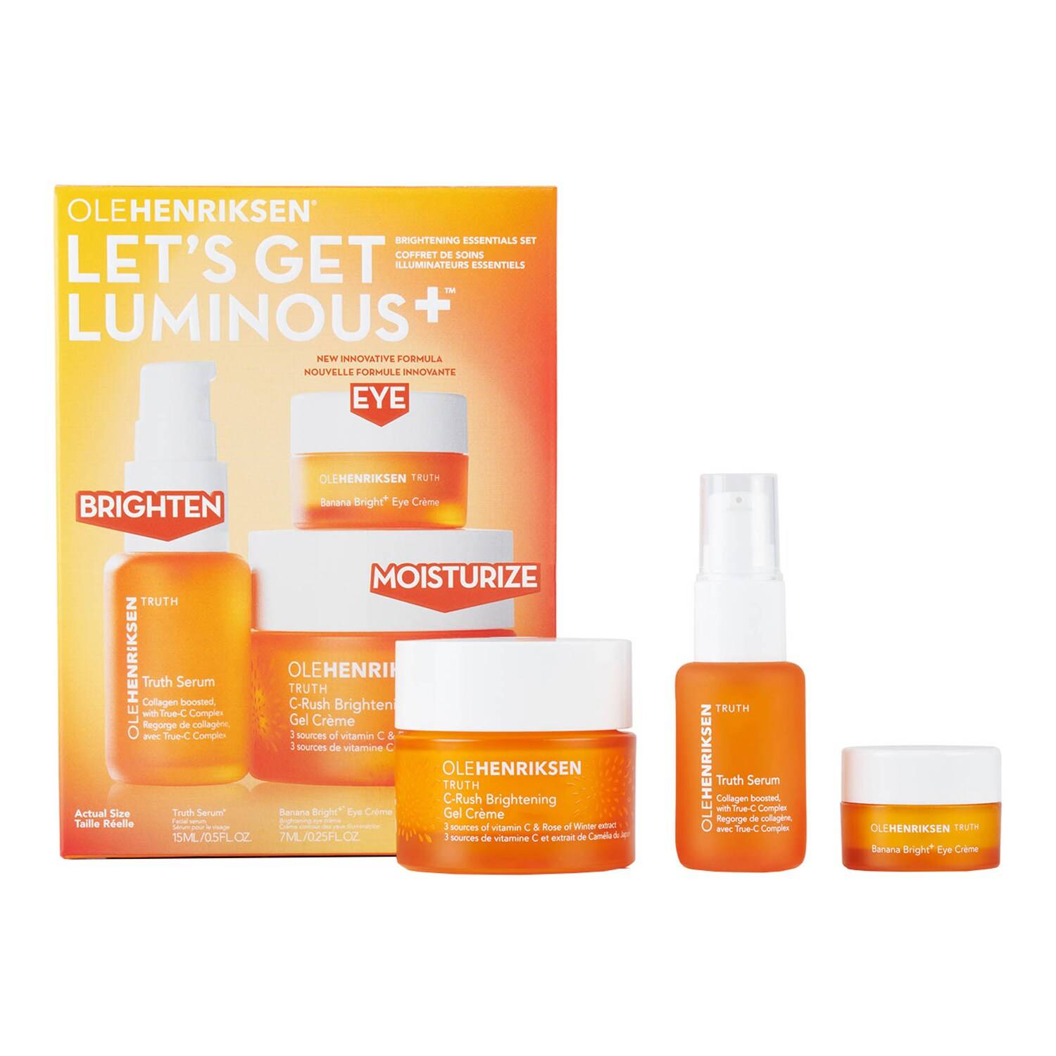 Ole Henriksen Let's Get Luminous� Brightening Vitamin C Essentials Set (Clean 2022)