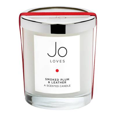 JO LOVES Smoked Plum & Leather A Home Candle 185g