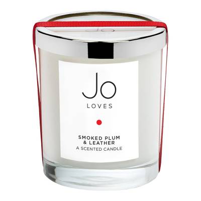 JO LOVES Smoked Plum & Leather A Home Candle 185g