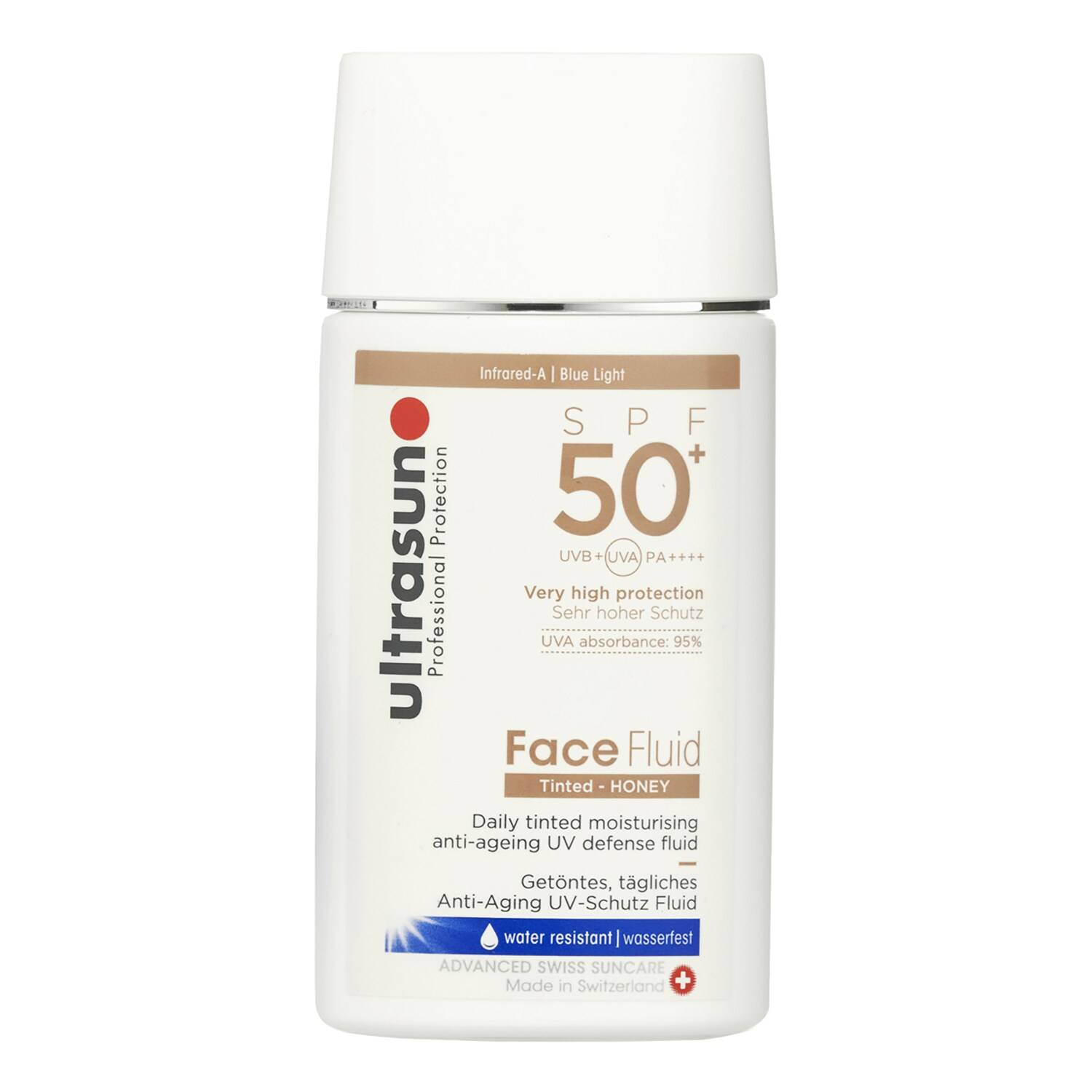 ULTRASUN Tinted Face Fluid SPF50+ 40ml FEELUNIQUE