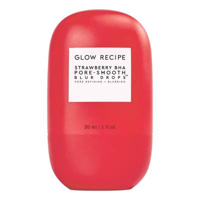 GLOW RECIPE Strawberry BHA Pore-Smooth Blur Drops 30ml