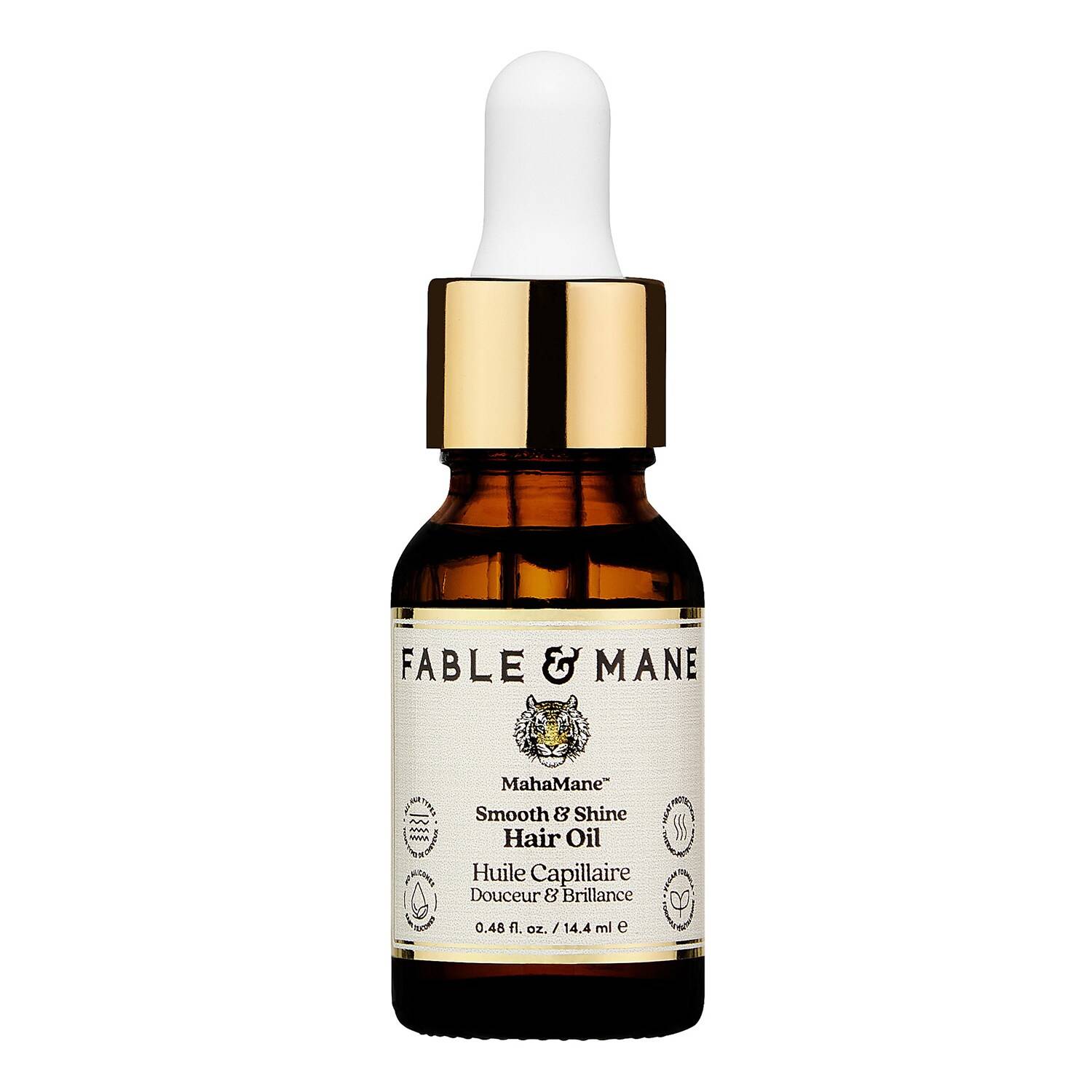FABLE & MANE MahaMane Smooth & Shine Hair Oil 14.4ml