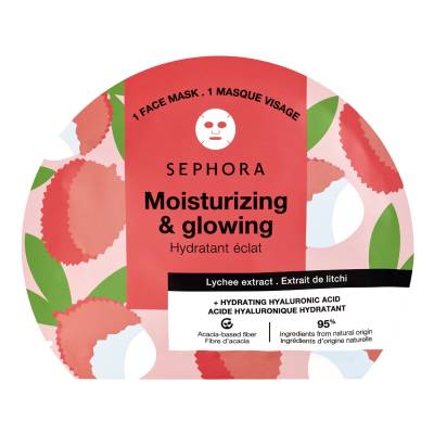 SEPHORA COLLECTION Fiber Face Mask Lychee x 1