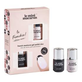 LE MINI MACARON “Le Frenchie Édition Noire” French Gel Manicure