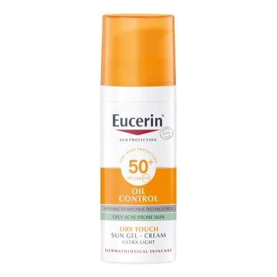 Eucerin Oil Control Sun Gel-Cream Dry Touch SPF50+ 50ml