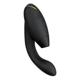 WOMANIZER Duo 2 Rabbit Sex Toy Clitoral Stimulator G-Spot Dual Vibrator  Black