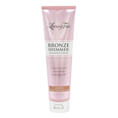 LOVING TAN Bronze Shimmer Luminous Cream Medium 120ml