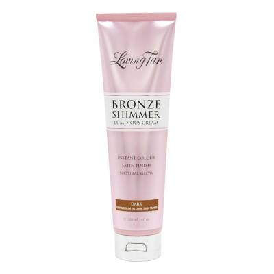 LOVING TAN Bronze Shimmer Luminous Cream Dark 120ml