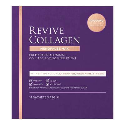 REVIVE COLLAGEN Menopause Max Hydrolysed Marine Collagen Drink 14 Days
