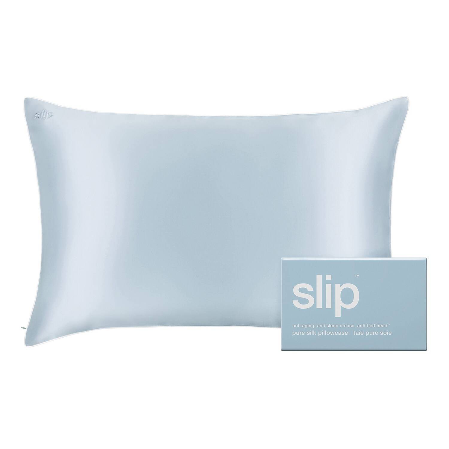 SLIP slip pure silk queen pillowcase anti aging, anti sleep crease