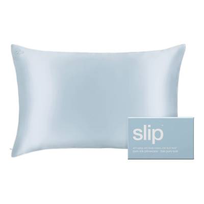 SLIP slip pure silk queen pillowcase anti aging anti sleep crease anti bed head seabreeze FEELUNIQUE