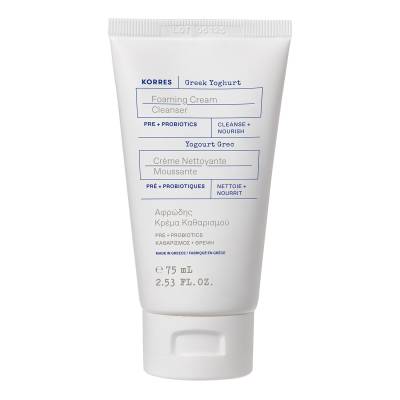 KORRES Greek Yoghurt Foaming Cream Cleanser 75ml