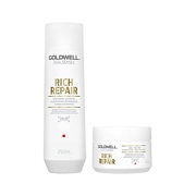 Rich Repair Shampoo & Treatment Mask Duo For Dry To Severely Damaged Hair (Worth £35)
