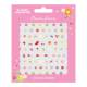 LE MINI MACARON Flower Power Mini Nail Stickers
